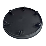 Etree Patio Pot Trolley Set of 2 Black – Medium 30cm & Large 38cm