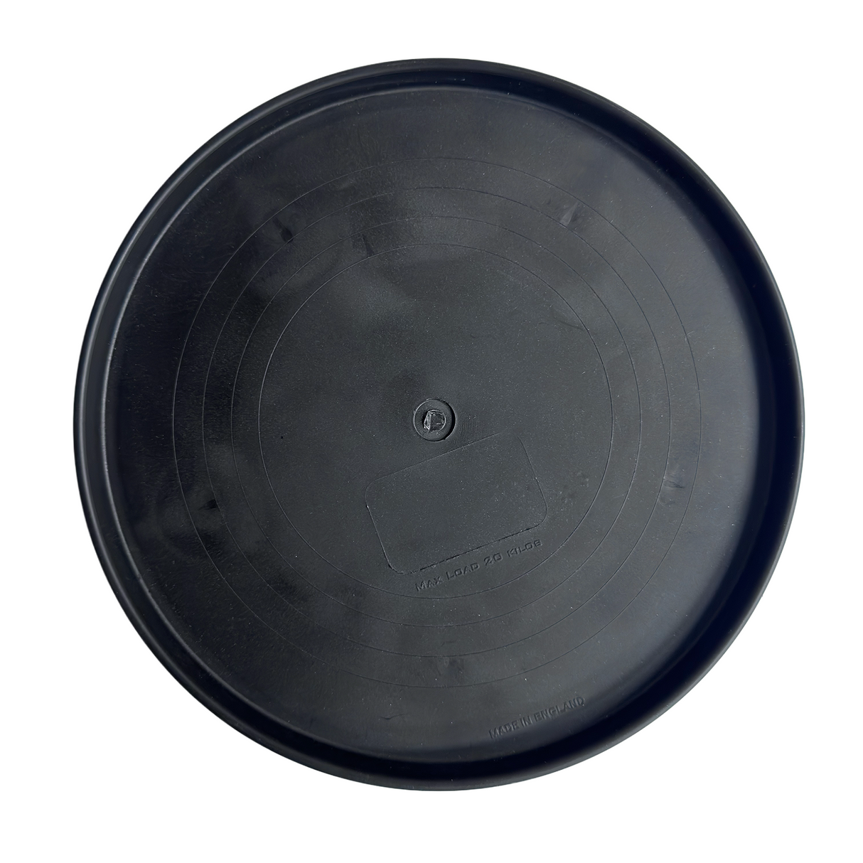 Etree Patio Pot Trolley Set of 2 Black – Medium 30cm & Large 38cm