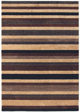 The Rugs Linea Striped Caramel Washable Rug