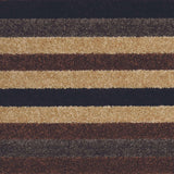 The Rugs Linea Striped Caramel Washable Rug