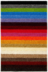 Alya Striped Multicolour Rugs | 117M
