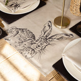 Selbrae House Hare Linen Table Runner