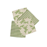 Selbrae House Dragonfly 4 Linen Cocktail Napkins