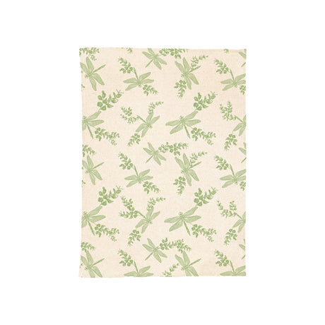 Selbrae House Dragonfly & Flora Linen Tea Towel
