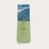 Selbrae House Fish Repeat Linen Tea Towel