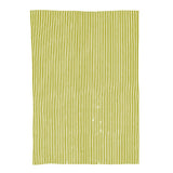 Selbrae House Green Stripe Linen Tea Towel