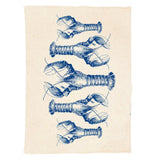 Selbrae House Lobster Repeat Linen Tea Towel