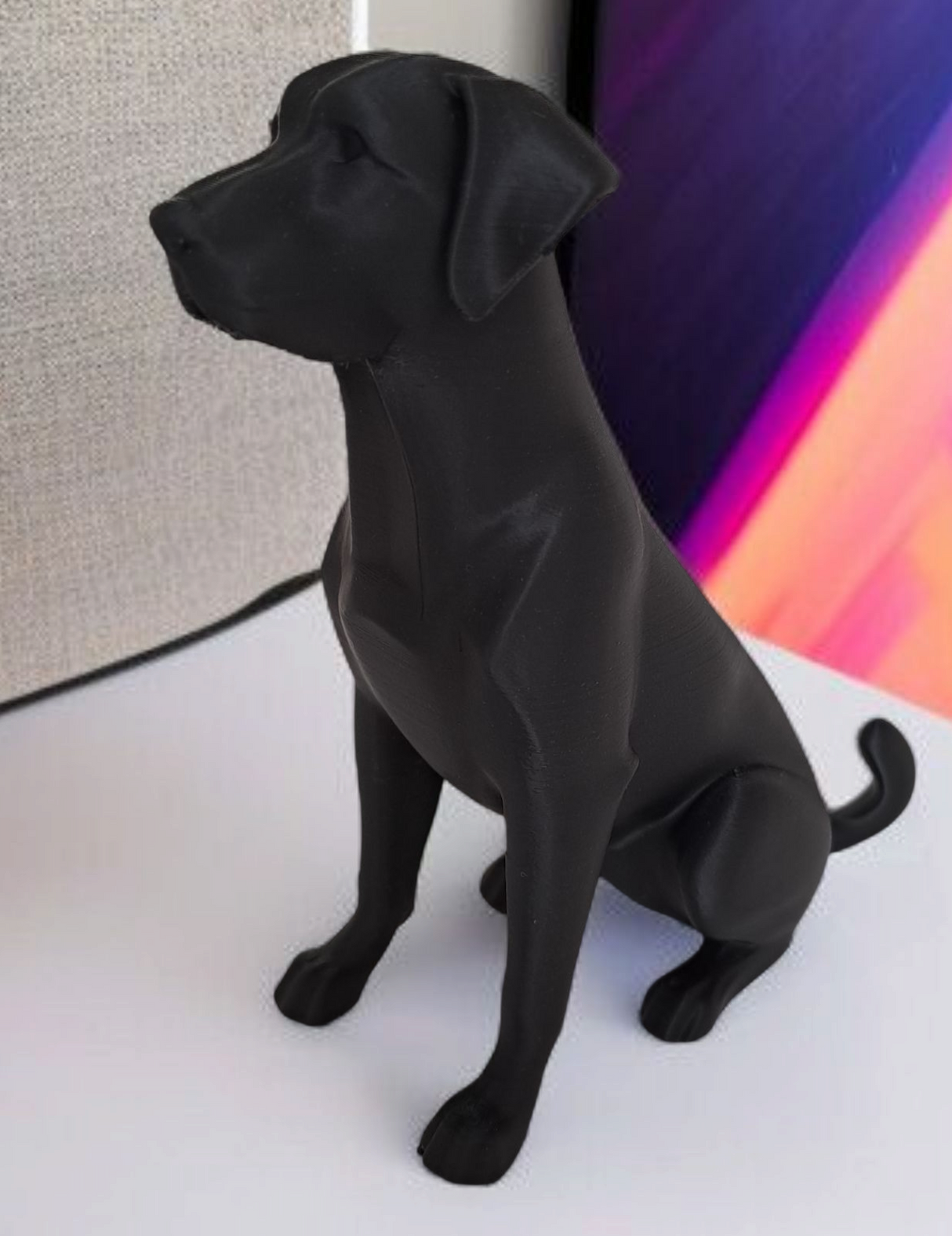 Filamora Studios Minimalist Labrador Sculpture