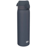 ION8 Leak Proof Slim Thermal Steel Water Bottle, Insulated, Ash Navy, 500ml (17oz)