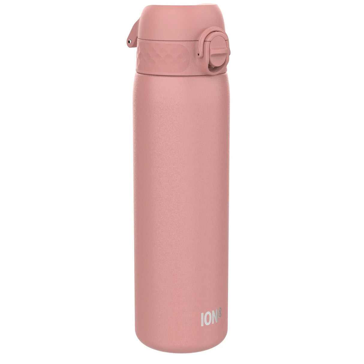 ION8 Leak Proof Slim Water Bottle, Stainless Steel, Ash Rose, 600ml (20oz)