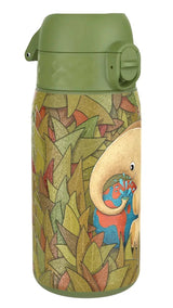ION8 Leak Proof Water Bottle, Stainless Steel, Elephant, 400ml (13oz)