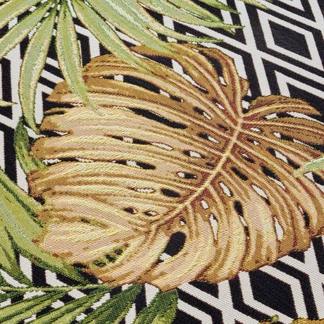 Indoor Outdoor Leaves Weather‑Resistant Patio & Garden Rug