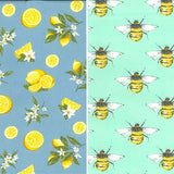 Honey Bee Good Lemonade Beeswax Wraps - Set of 3
