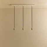 Tala Linear Triple Pendant in Brass