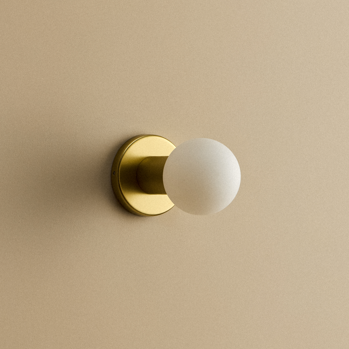 Tala Lochan Wall Light Brass + Sphere III