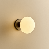 Tala Lochan Wall Light in Graphite Oval Dim to Warm