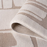 The Rugs Loft Abstract Beige Rug
