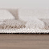 The Rugs Loft Abstract Beige Rug