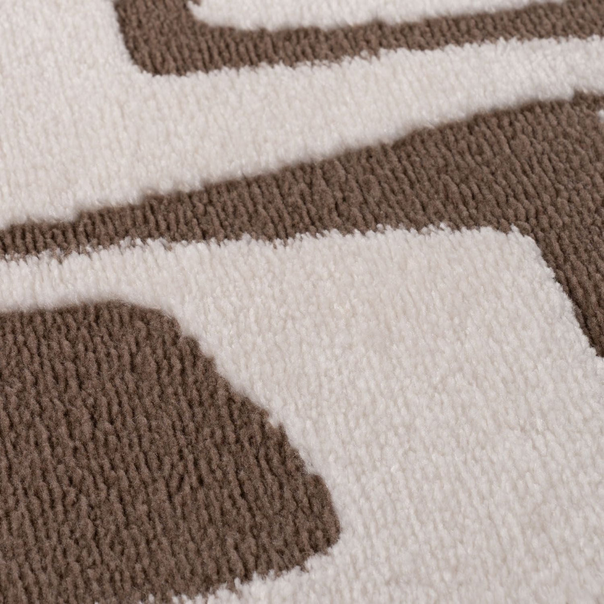 The Rugs Loft Abstract Brown Rug