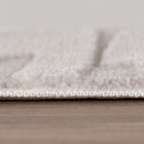 The Rugs Loft Abstract Cream Rug
