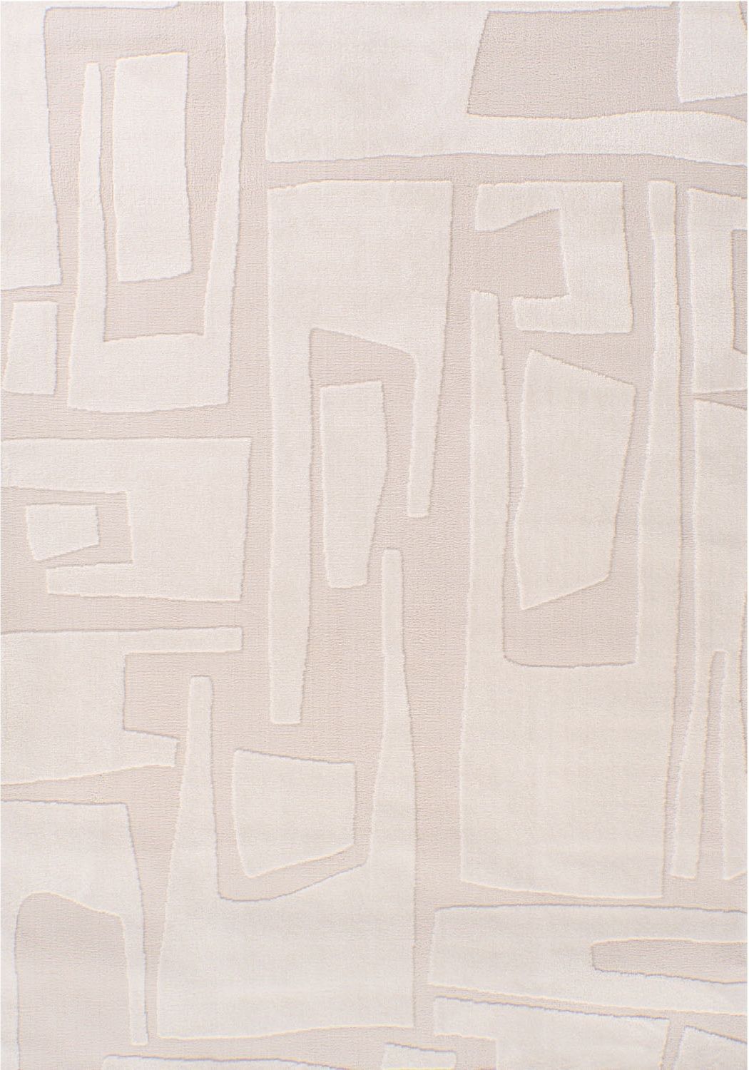 The Rugs Loft Abstract Cream Rug