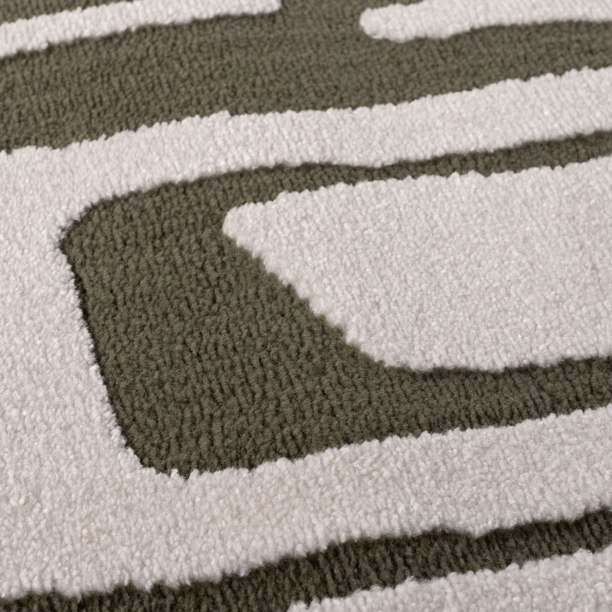 The Rugs Loft Abstract Green Rug