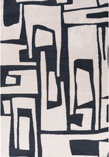 The Rugs Loft Abstract Blue Rug