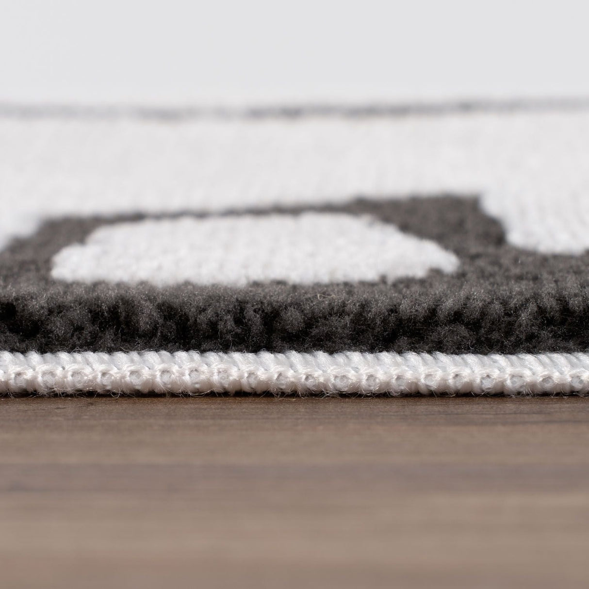 The Rugs Loft Abstract Dark Grey Rug