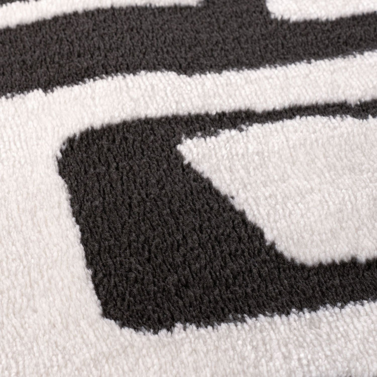 The Rugs Loft Abstract Dark Grey Rug