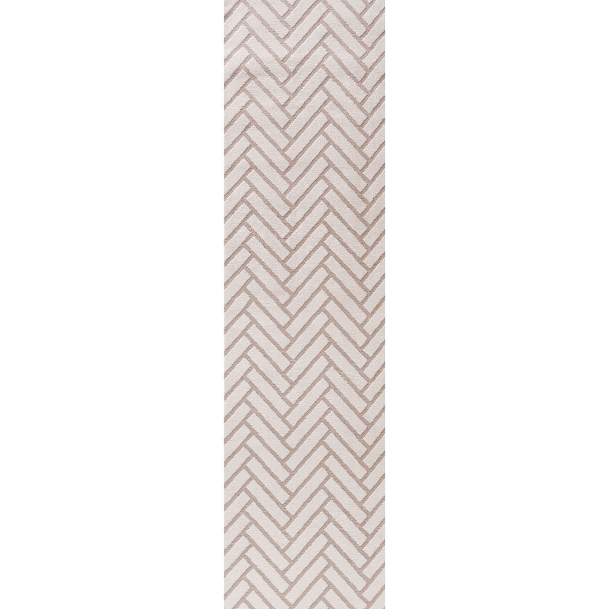 The Rugs Loft Chevron Beige Rug