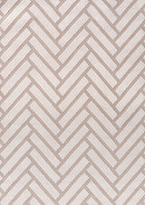 The Rugs Loft Chevron Beige Rug