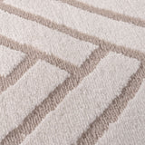 The Rugs Loft Chevron Beige Rug