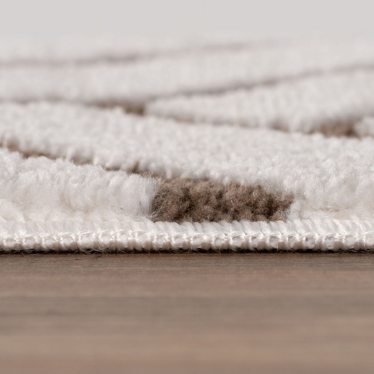 The Rugs Loft Chevron Brown Rug