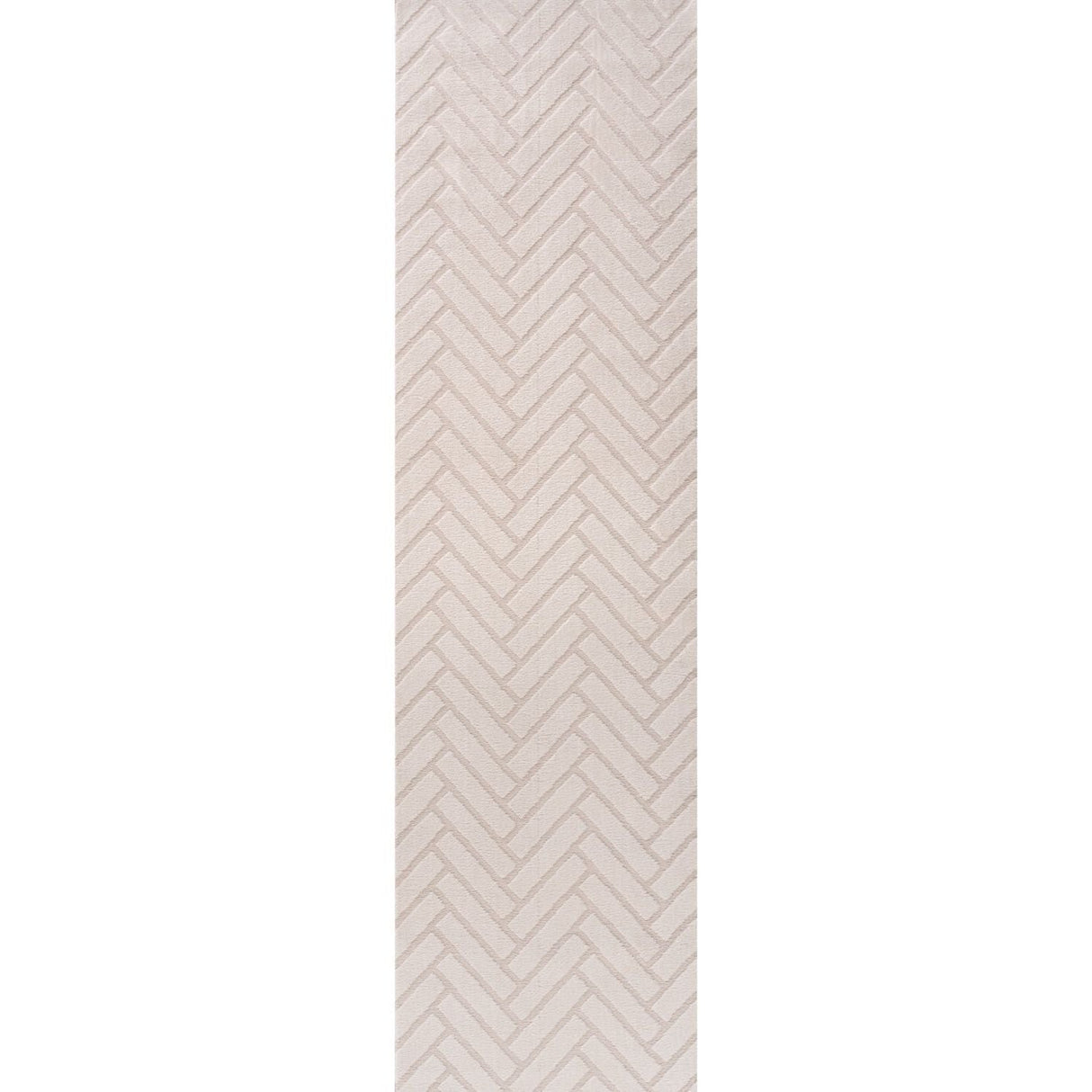 The Rugs Loft Chevron Cream Rug