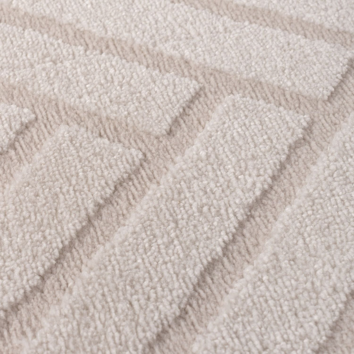 The Rugs Loft Chevron Cream Rug