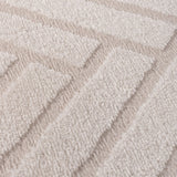 The Rugs Loft Chevron Cream Rug
