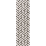 The Rugs Loft Chevron Green Rug