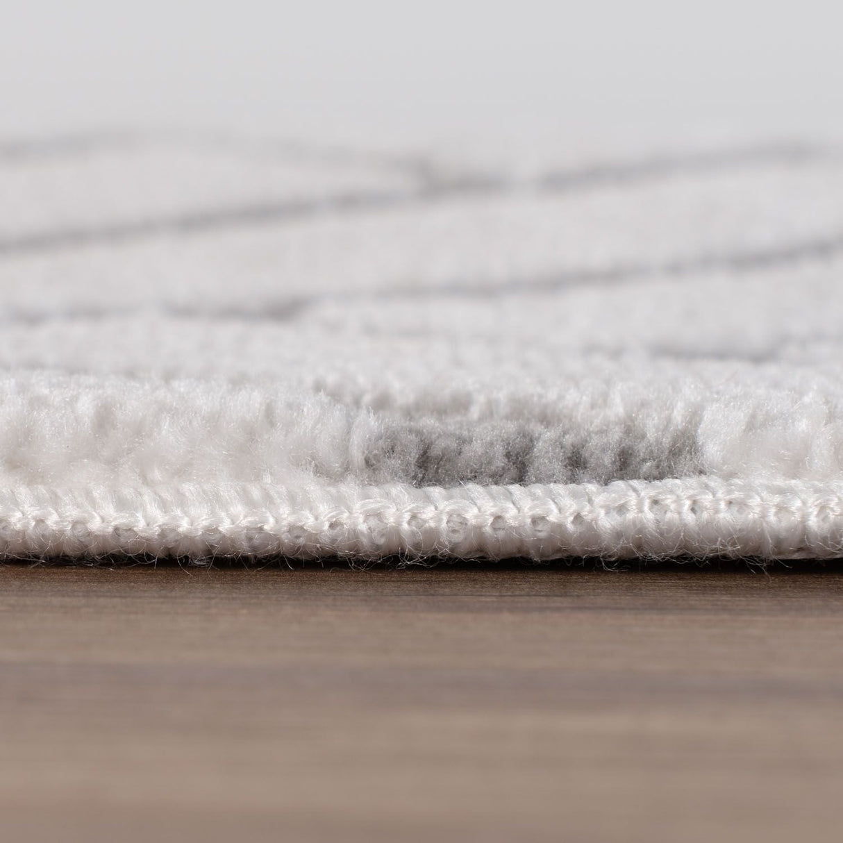 The Rugs Loft Chevron Grey Rug
