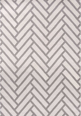 The Rugs Loft Chevron Grey Rug