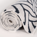 The Rugs Loft Chevron Blue Rug