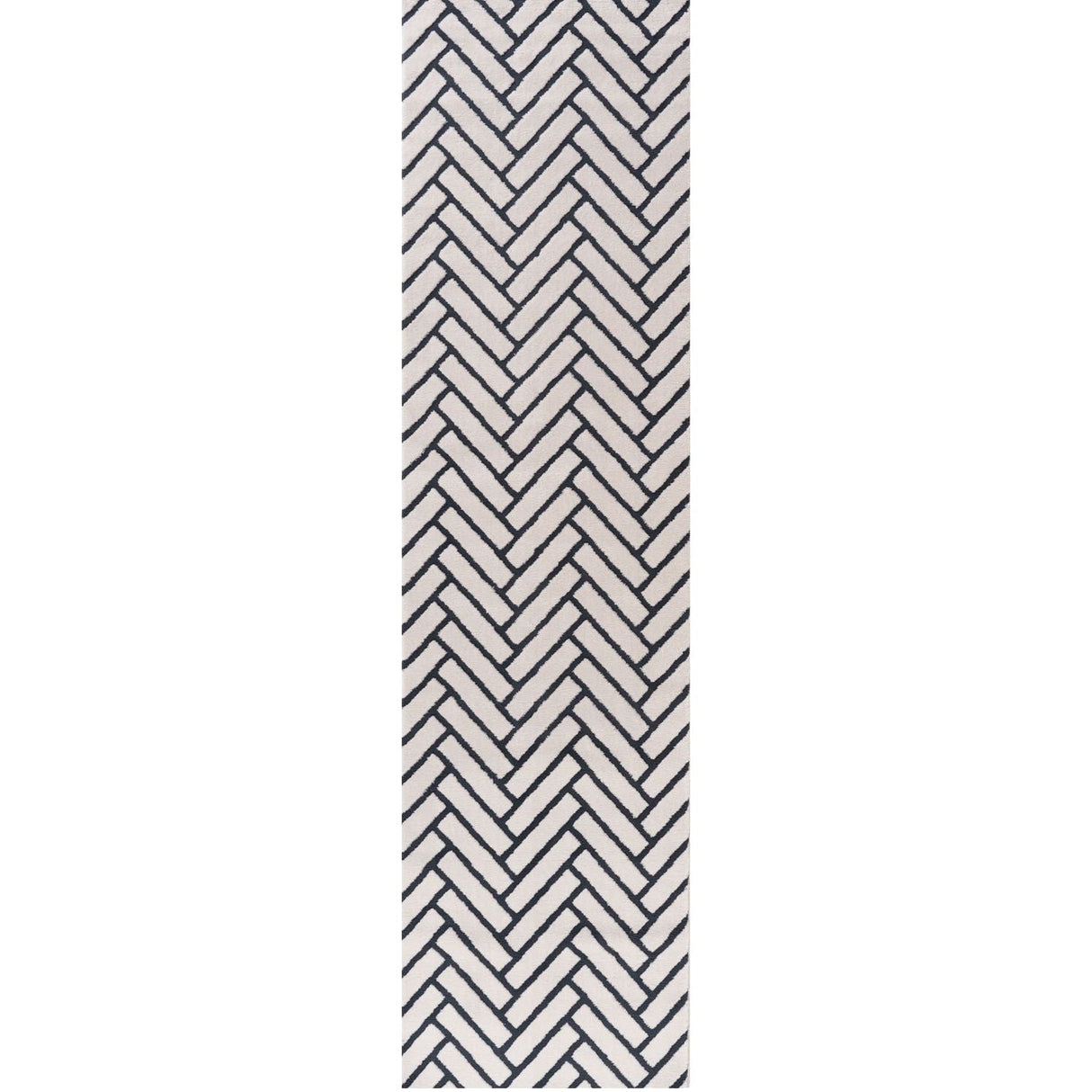 The Rugs Loft Chevron Blue Rug