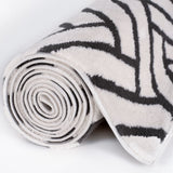 The Rugs Loft Chevron Dark Grey Rug