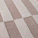 The Rugs Loft Striped Beige Rug