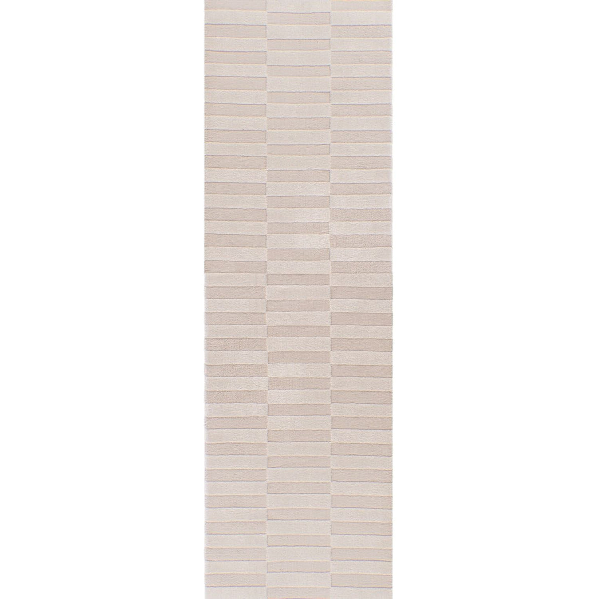The Rugs Loft Striped Cream Rug