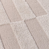 The Rugs Loft Striped Cream Rug