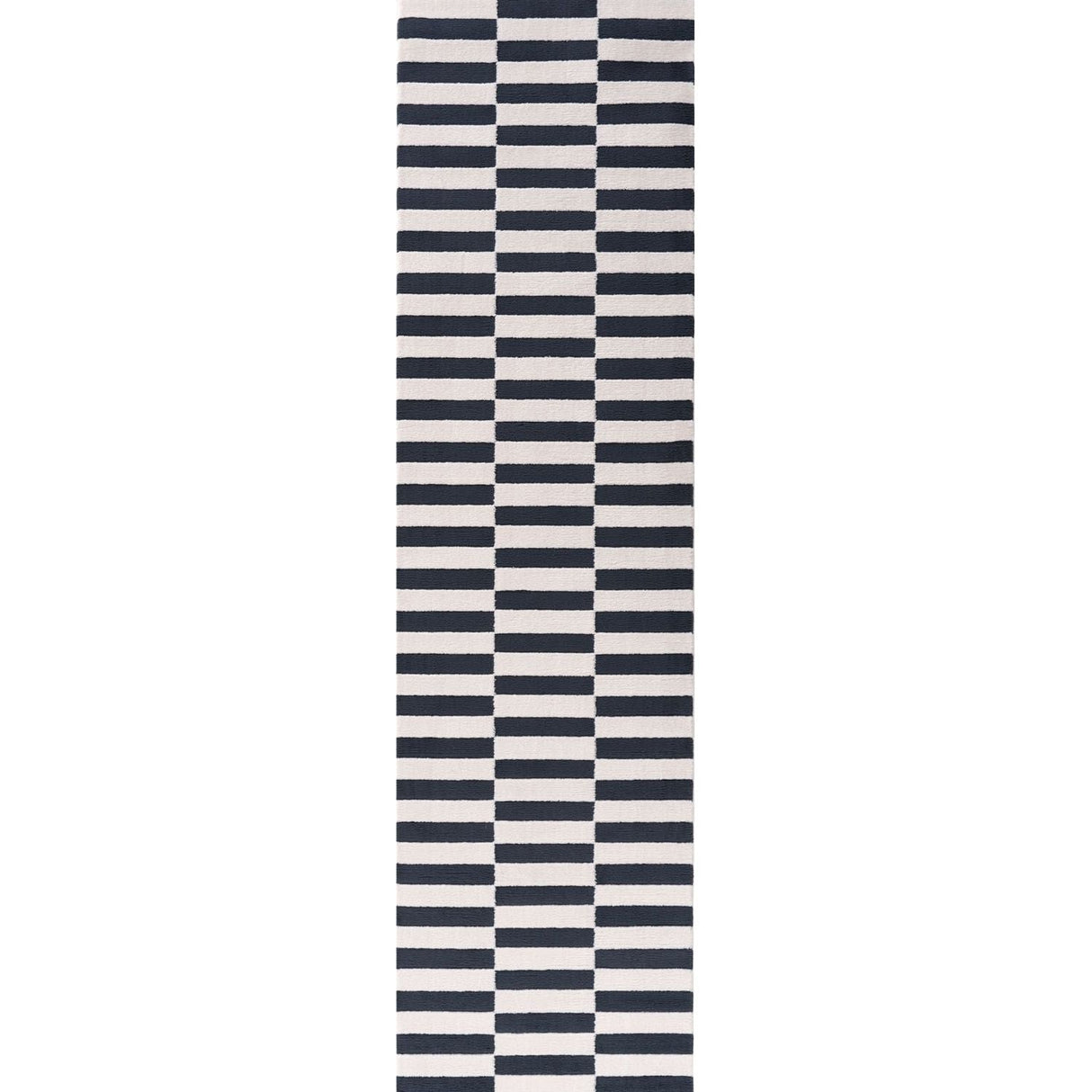 The Rugs Loft Striped Blue Rug