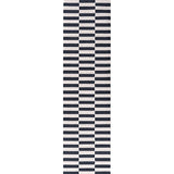 The Rugs Loft Striped Blue Rug