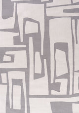 The Rugs Loft Abstract Grey Rug