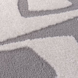 The Rugs Loft Abstract Grey Rug