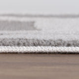 The Rugs Loft Abstract Grey Rug